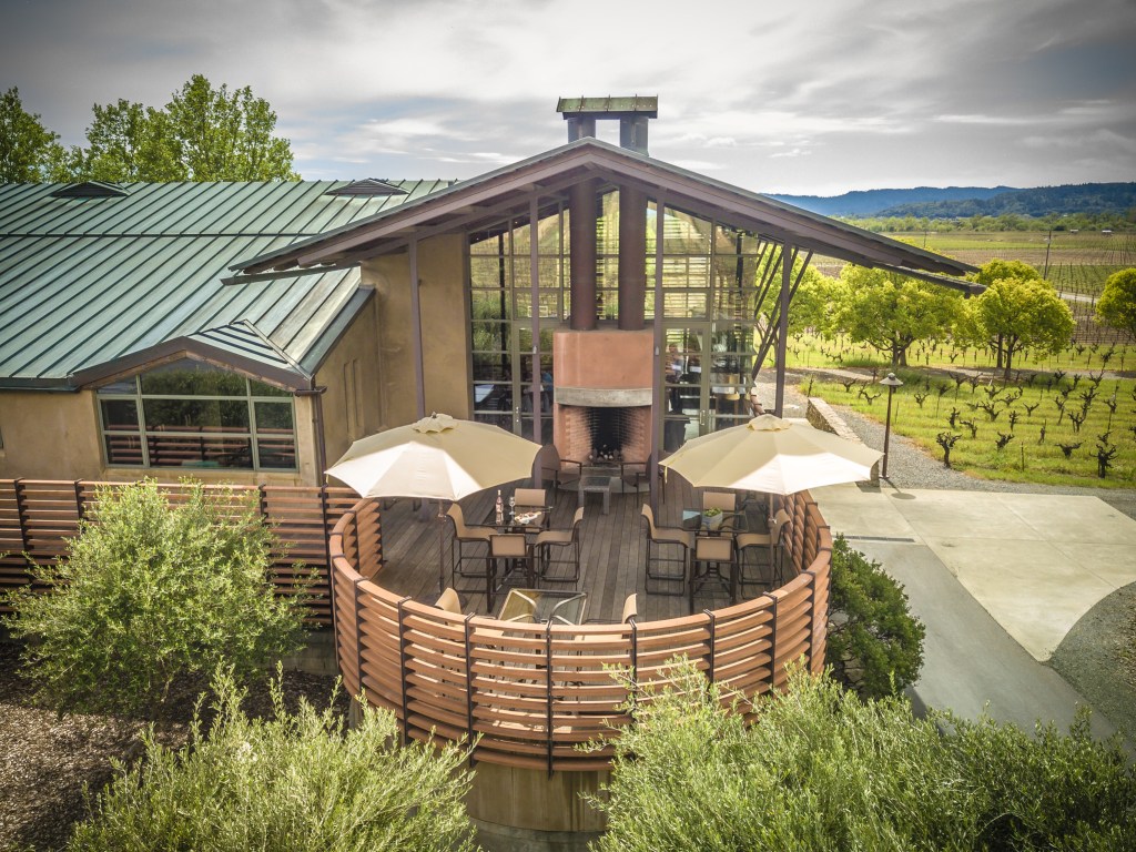 New Banshee outdoor patio
